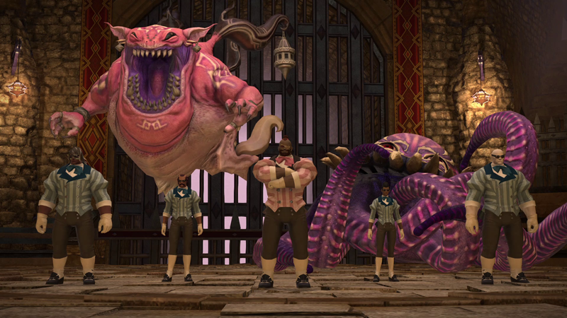 Final Fantasy XIV Le col du dragon